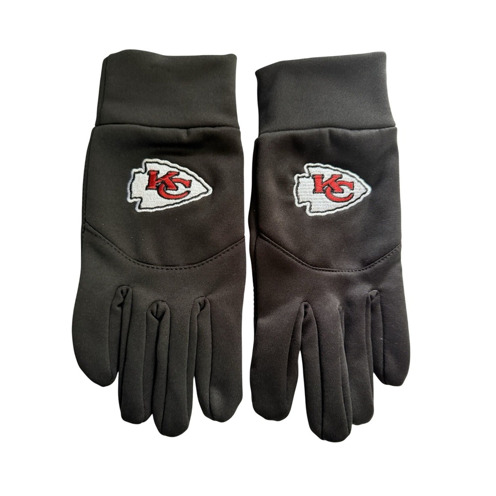 Kansas City Chiefs Gloves One Size Fits Most FOCO